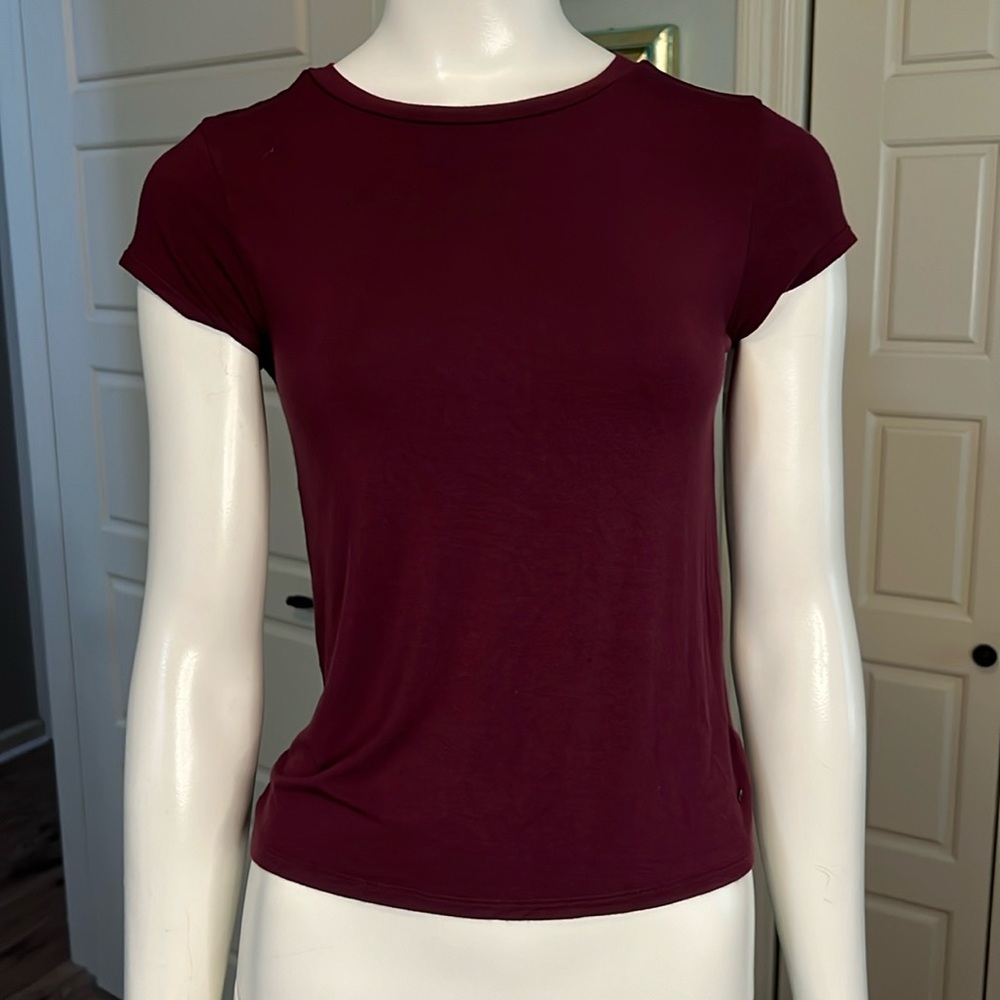 American Eagle Burgundy Top XS #AA